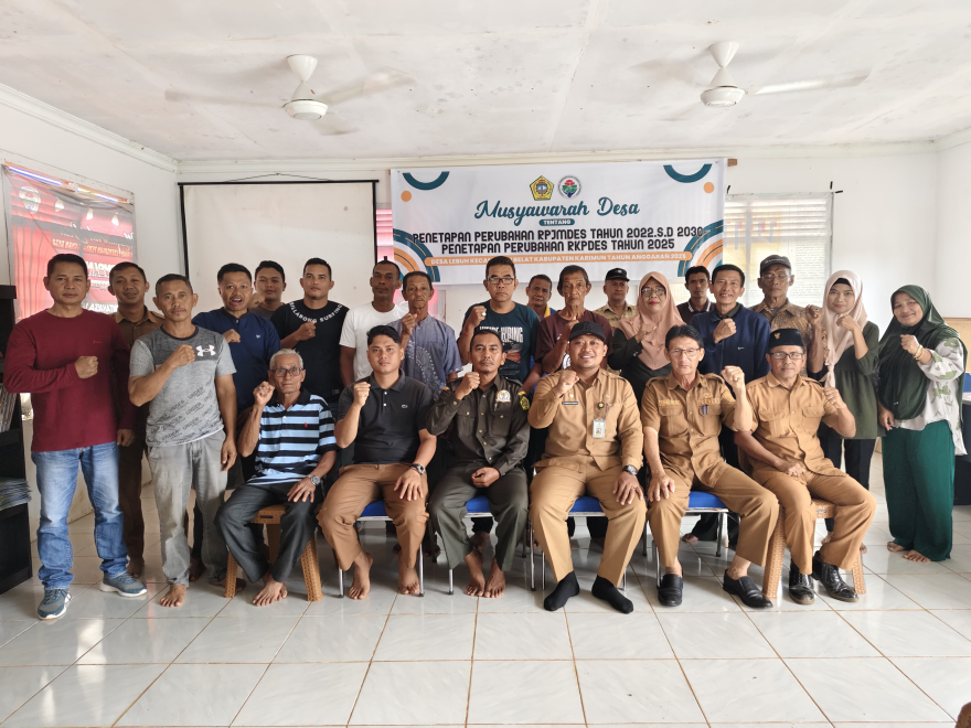 Musyawarah Desa Lebuh Menyatukan Visi Pembangunan untuk Kesejahteraan Bersama