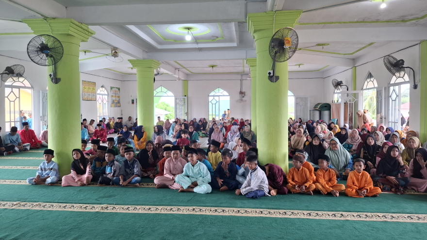 Peringatan Maulid Nabi Muhammad SAW 1447 H di Desa Lebuh
